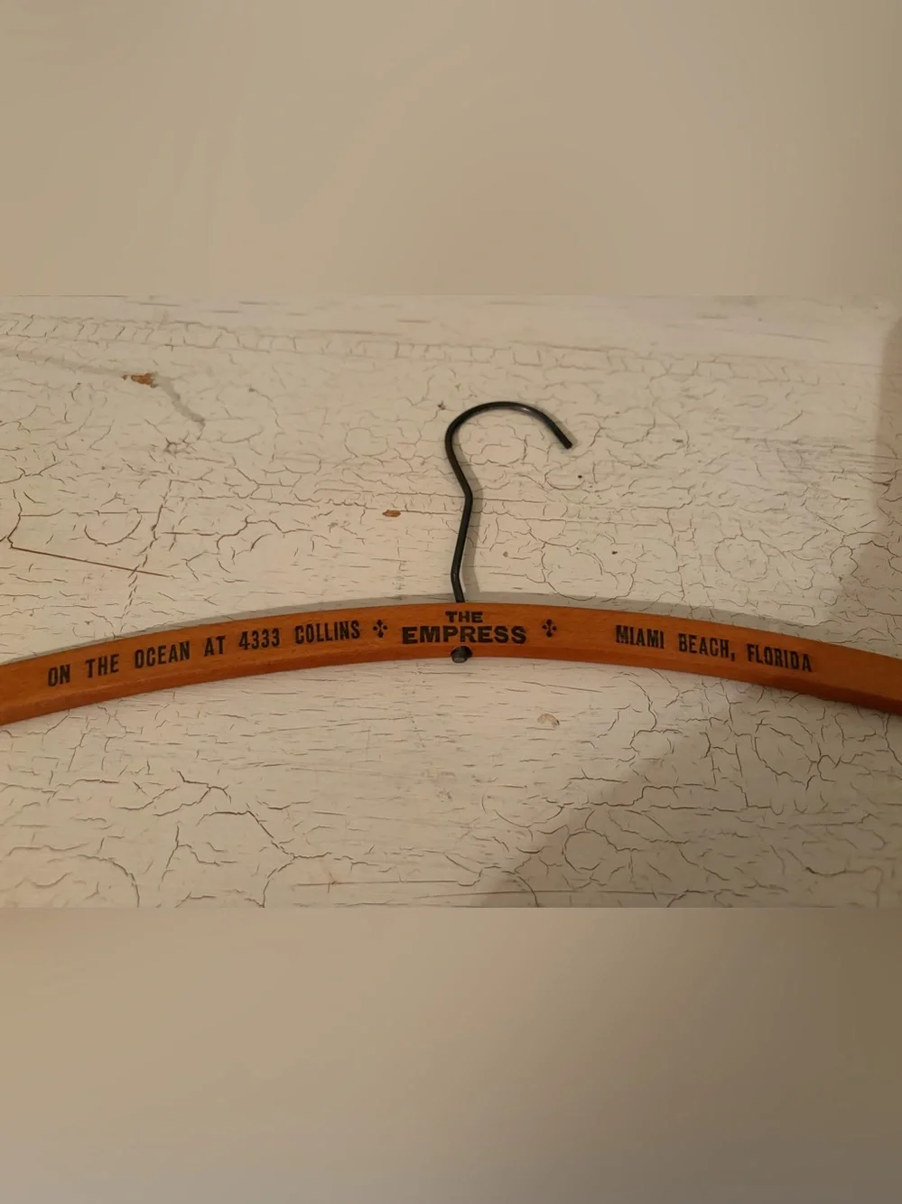 Set of 2 Antique Wood Hangers. Perfect for Displaying your Vintage Clothes!